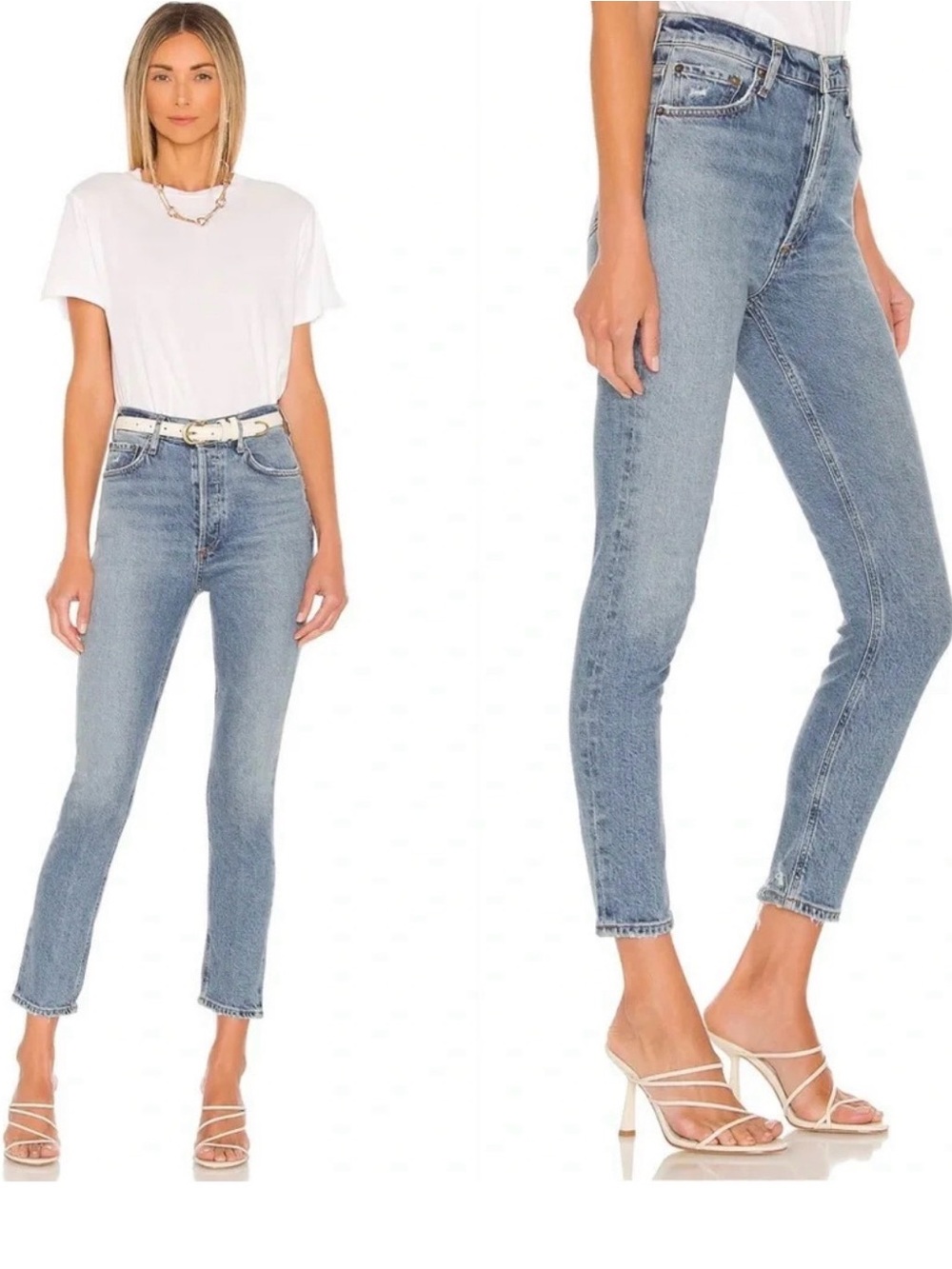 Agolde Nico High Rise Slim Jeans